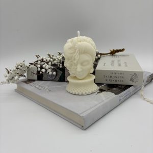 Sojų vaško žvakė ,,Dviveidė'