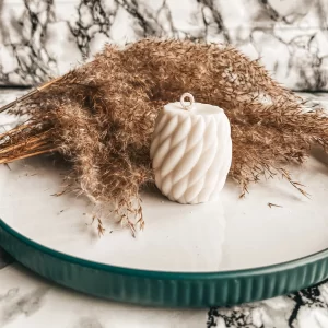 sojų vaško žvakė