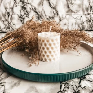 sojų vaško žvakė