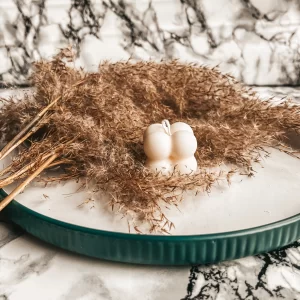 sojų vaško žvakė