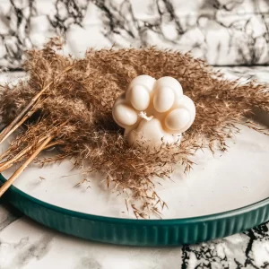 sojų vaško žvakė