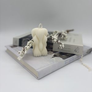 Sojų vaško žvakė ,,Wave classic''