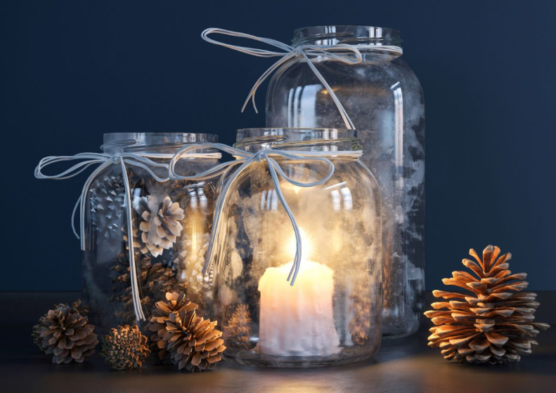 zvakiu indelius dekoracijom