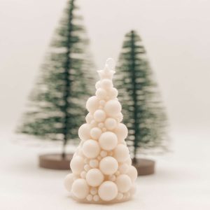 sojų vaško žvakė eglutė