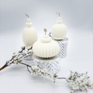 Sojų vaško žvakės ,,Harika three''