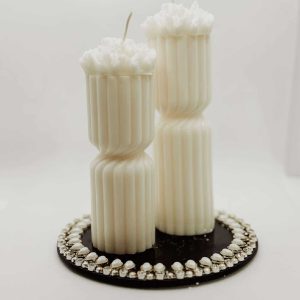 sojų vaško žvakė