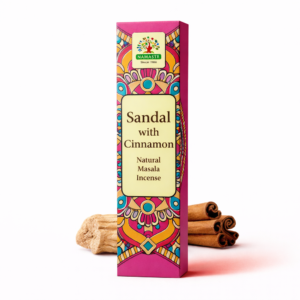 Natūralūs Mandala Smilkalai Sandalmedis su Cinamonu